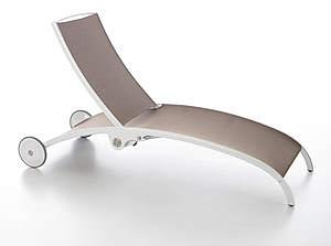 Borella Design: GASS Chaise longue da esterni 